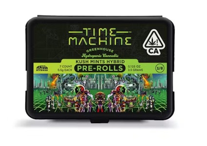 TIME MACHINE - Time Machine .5g Kush Mints Preroll 7pk