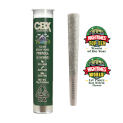 Kush Mountains (H) | .75g Indoor Preroll | CBX