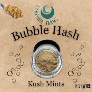 SYMPONIA FARMS - Symponia Farms Kush Mintz Bubble Hash 1g