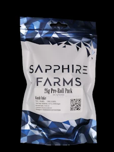 Sapphire - Kush Cake | Pre-Rolls 1g | 28pk
