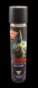 GLORIOUS CANNABIS - Glorious Cannabis Co. - 1g Icewater Hash Infused Pre-Roll - Kush Crasher