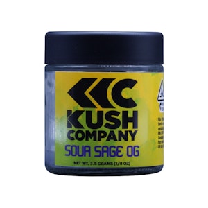 KUSH CO. - SOUR SAGE OG 3.5G - KUSH CO