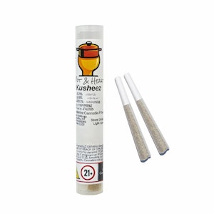 POT & HEAD - Kusheez | Diamond Infused Pre-rolls | .5g/2pk | Pot & Head