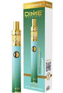 Dime Industries - Dime 1g Kushmints Live Resin All In One Disposable