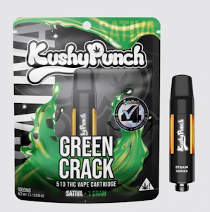 KUSHY PUNCH - Kushy Punch Cart 1g Green Crack