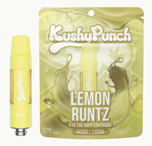 KUSHY PUNCH - Kushy Punch Cart 1g Lemon Runtz
