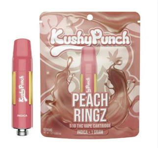 Kushy Punch - Kushy Punch Cart 1g Peach Ringz