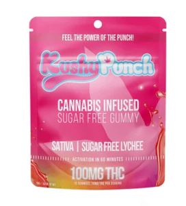 KUSHY PUNCH - Kushy Punch Sugar Free Gummy Lychee