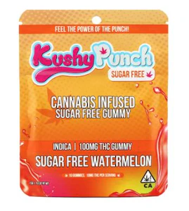 KUSHY PUNCH - Kushy Punch Sugar Free Gummy Watermelon