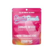 SUGAR FREE SATIVA - LYCHEE 100MG - KUSHY PUNCH