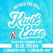KWIK EASE |  BLUE DREAM - 5PK INFUSED | PREROLL | 2.5G
