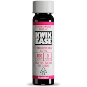 Kwik Ease Sativa THC Strawberry Haze Shot (100mg)