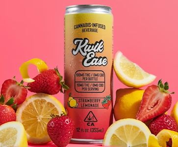 Kwik - Kwik Ease | Strawberry Lemonade | 100 mg, 12oz