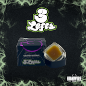  3Lefts Live Hash Rosin LA Kush Cake 3.5g