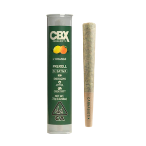 CANNABIOTIX - L'Orange (S) | .75g Indoor Preroll | CBX