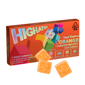 Highatus - L'Orange (S) | 10mg 10pk Sour Gummies | Highatus