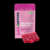 Leilala & Watson - Sour Raspberry - Rosin Gummy Bar - 20 x 5mg