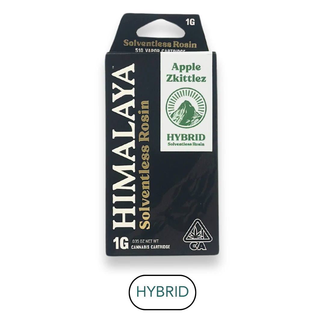 HIMALAYA - Himalaya - Solventless Rosin - Apple Zkittlez - Vape Cart - 1.0g Main Image