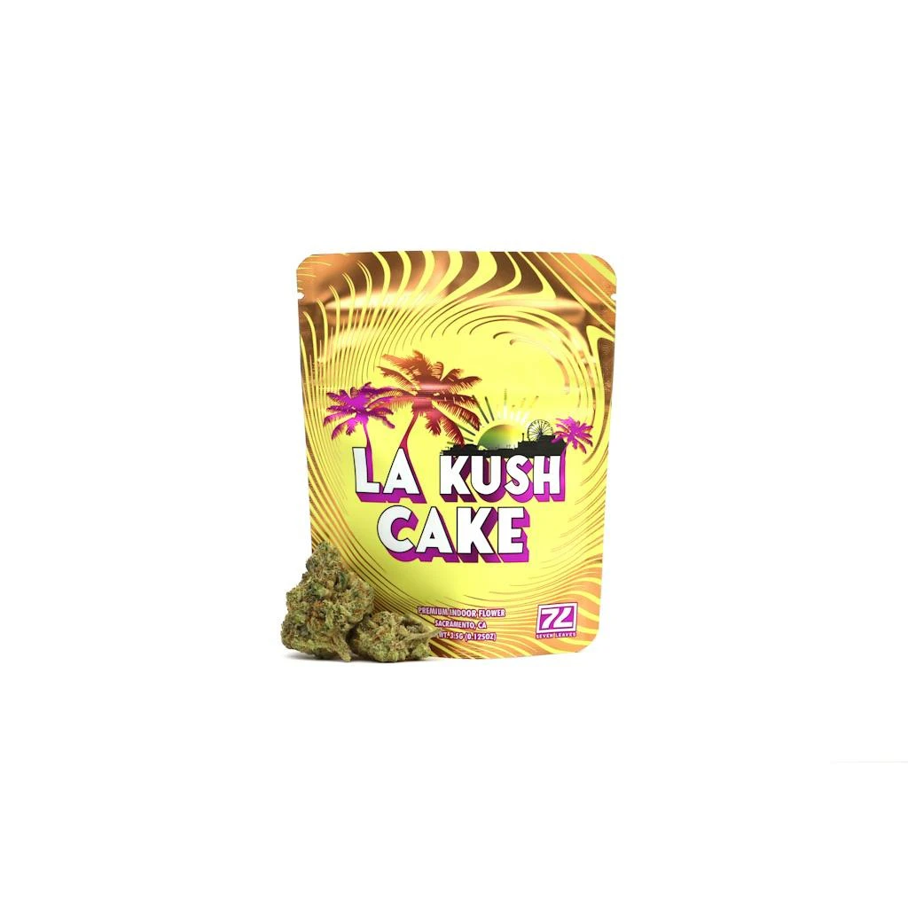 Seven Leaves - Seven Leaves LA Kush Cake Flower 3.5g Main Image
