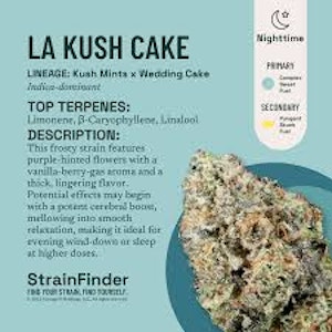 THE BOTANIST - The Botanist | Flower | LA Kush Cake | Buds | 3.5g