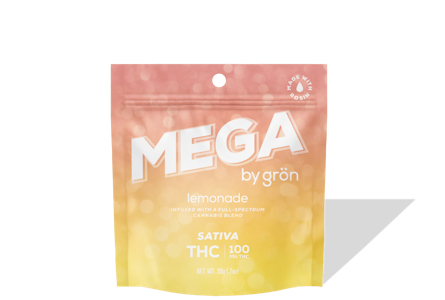 Grön Edibles - Gron | Edible |Mega - Lemonade | 100mg