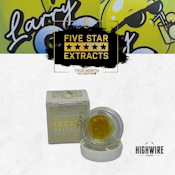 Five Star Extracts Nug Run Sugar Sauce Larry OG 1g