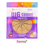 Laurie + Mary Jane Big Cookie Chocolate Chip 100mg