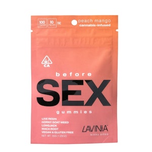 LAVINIA - BEFORE SEX PEACH MANGO GUMMIES 100MG - LAVINIA