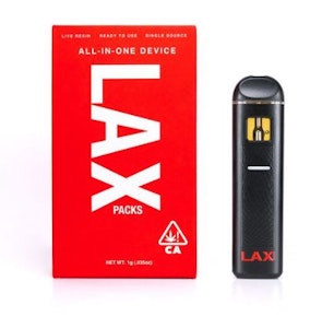 LAX Packs - LAX Packs Live Resin All-In-One Golden Haze