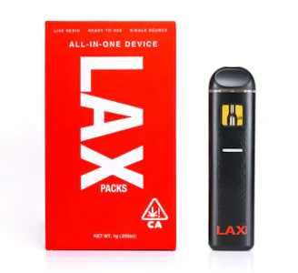 LAX Packs - LAX Packs Live Resin All In One 1g Golden Haze