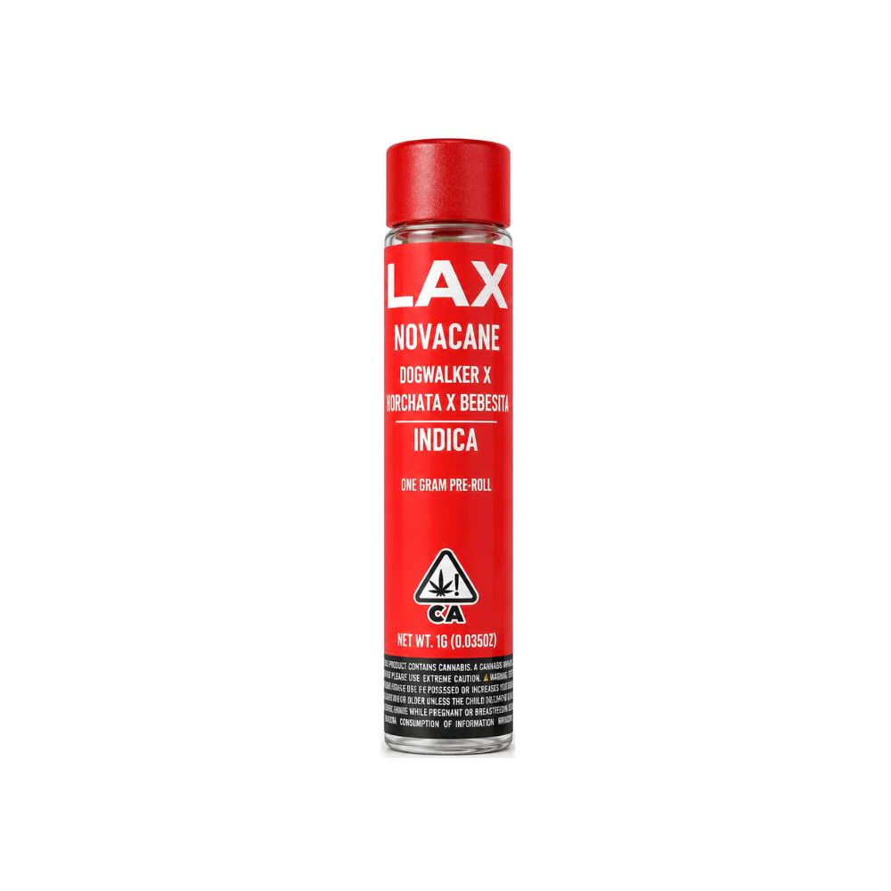 LAX PACKS - NOVACANE PREROLL 1G - LAX PACKS Main Image