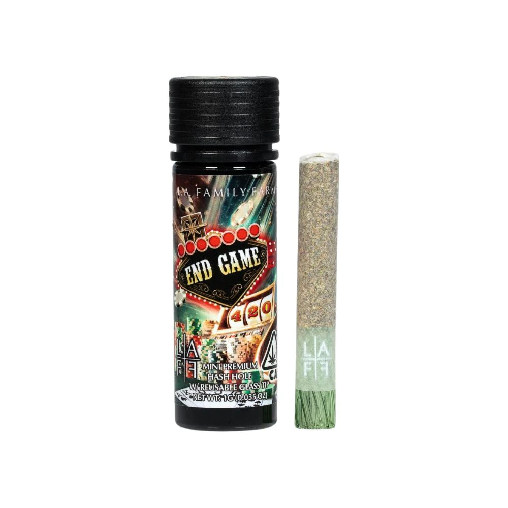 L.A. FAMILY FARMS - END GAME X S'MORZ MINI HASH HOLE 1G - LA FAMILY FARMS Main Image