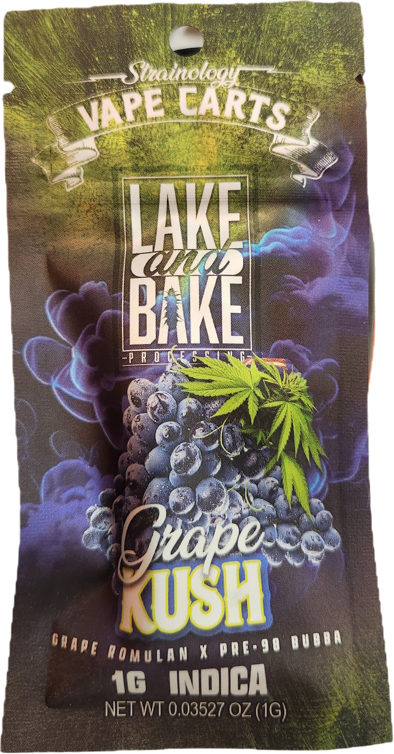 Lake and Bake - 1g 510 Thread LB Vape - Blueberry Haze Main Image