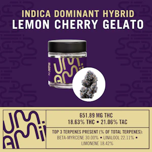 Umami - Umamii | Lemon Cherry Gelato | indica 