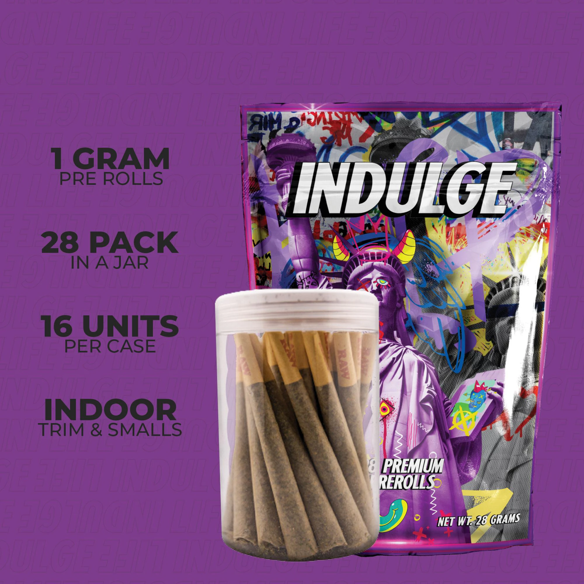 Induldge Life - Indulge Life - Godfather OG - 1G 28pk Main Image