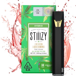 STIIIZY - STIIIZY - 1g Live Resin Liquid Diamonds AIO Vape - Lemon Cherry Gelato