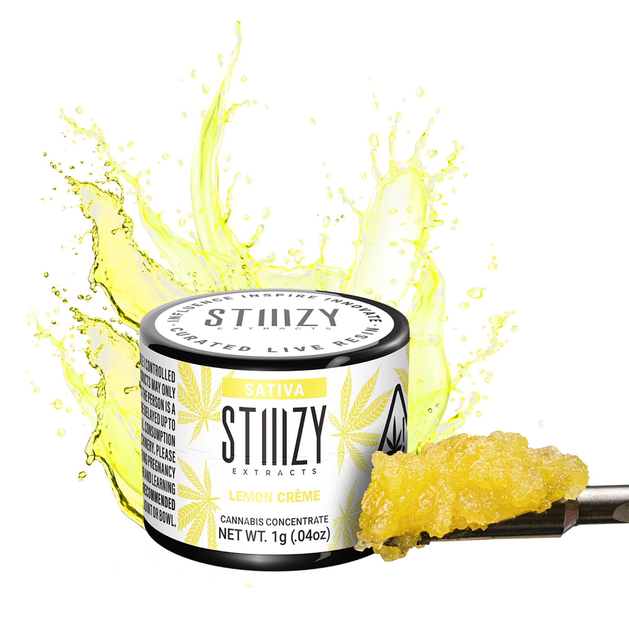STIIIZY - 1g Lemon Creme / Curated Live Resin / STIIIZY Main Image