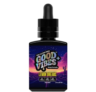 Good Feels - Lemon Dreams 1:1:1 THC:CBD:CBN - 300mg Good Vibes Syrup - Good Feels