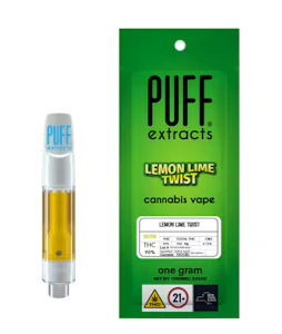 Puff Extracts - Puff Extracts - Lemon Lime Twist - 1g - Cartridge