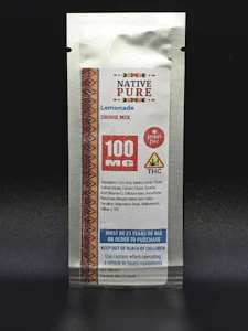 Native Pure - LEMONADE -100mg POWDER DRINK MIX