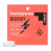 LEVEL - Capsule - Boost - Protab+100- THC:THCv:CBG - 1PC