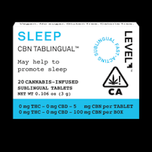 LEVEL - LEVEL | SLEEP TABLINGUAL - 20PK CBN ONLY | CAPSULE