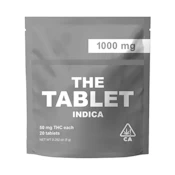 THE TABLET | INDICA - 20PK | EDIBLE | 1000MG