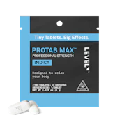 LEVEL - Indica Protab MAX 2pk Mylar Bag - 100mg Edible