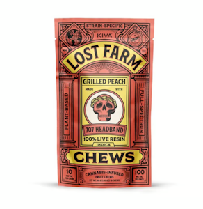 LOST FARM - Grilled Peach 10pk Gummies - 100mg