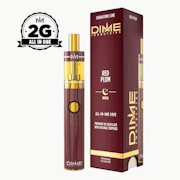 Dime - Red Plum - AIO Vape - 2g