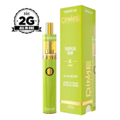 Dime - Tropical Kiwi - AIO Vape - 2g