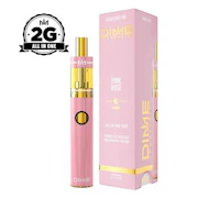 Dime - Pink Rose - AIO Vape - 2g