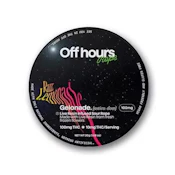 Off hours - Gelonade Sour Raspberry Lemonade - Rope Gummy - .1g