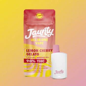 Jaunty - Lemon Cherry Gelato - AIO Vape - 1.5g